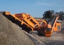Urządzenia do recyklingu gruzu budowlanego Rockster R 1100