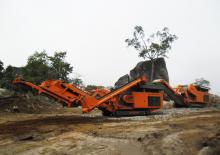 Urządzenia do recyklingu gruzu budowlanego Rockster R 1100 D