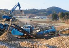 Urządzenia do recyklingu gruzu budowlanego Gipo R 131 FDR GIGA