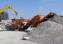 Urządzenia do recyklingu gruzu budowlanego Rockster R700S 