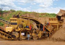 Urządzenia do recyklingu gruzu budowlanego IROCK  SIDEWINDER-20