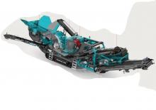 Urządzenia do recyklingu gruzu budowlanego Powerscreen Trakpactor 320 SR