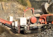 Urządzenia do recyklingu gruzu budowlanego Sandvik UJ 440 i