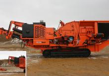 Urządzenia do recyklingu gruzu budowlanego Eagle Crusher UltraTraxx 