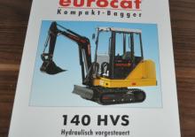 Minikoparki Öswag 140 HVS eurocat