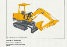 Minikoparki John Deere Construction 30