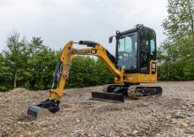 Minikoparki Caterpillar 301.8