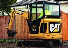 Minikoparki Caterpillar 301.6C