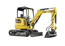 Minikoparki Caterpillar 302.7D CR