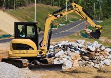 Minikoparki Caterpillar 303.5D