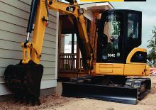 Minikoparki Caterpillar 304C