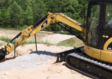 Minikoparki Caterpillar 305.5D CR
