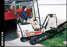 Minikoparki Bobcat 316