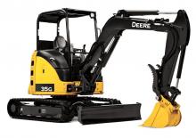 Minikoparki John Deere Construction 35G