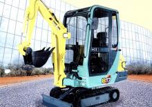 Minikoparki Yanmar B 17