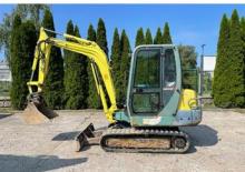 Minikoparki Yanmar B 37-2