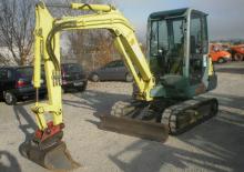Minikoparki Yanmar B 37