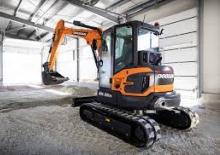 Minikoparki Doosan DX55R-7