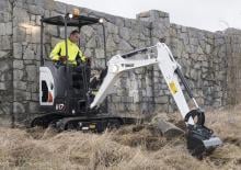Minikoparki Bobcat E17z
