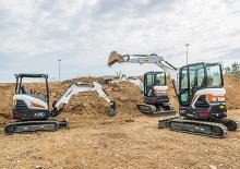Minikoparki Bobcat E26