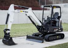 Minikoparki Bobcat E37