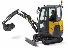 Minikoparki Volvo EC18C