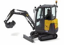 Minikoparki Volvo EC20C