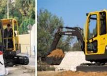 Minikoparki Volvo EC20B XTV