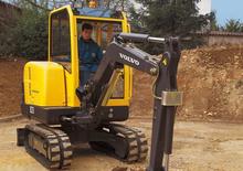 Minikoparki Volvo EC25