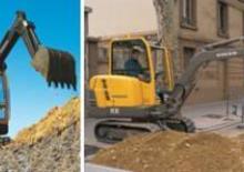 Minikoparki Volvo EC30