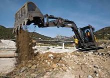 Minikoparki Volvo EC55C