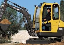 Minikoparki Volvo EC20B XTV
