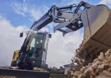 Minikoparki Volvo EC37