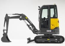 Minikoparki Volvo ECR25D
