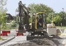 Minikoparki Volvo ECR58