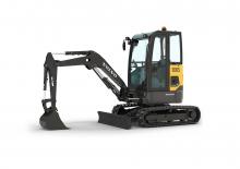 Minikoparki Volvo ECR25 ELECTRIC
