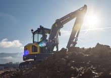 Minikoparki Volvo ECR40