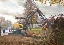 Minikoparki Volvo ECR40D