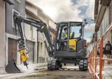 Minikoparki Volvo ECR50