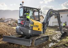 Minikoparki Volvo ECR58