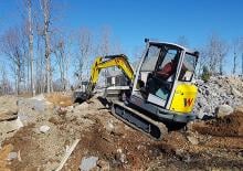 Minikoparki Wacker Neuson ET35 