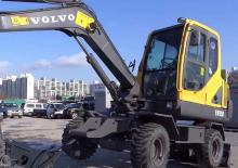 Minikoparki Volvo EW55B