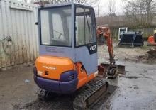 Minikoparki Fiat-Hitachi EX 17-2 B