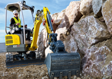Minikoparki Wacker Neuson EZ17
