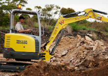 Minikoparki Wacker Neuson EZ25