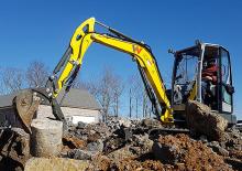 Minikoparki Wacker Neuson EZ36