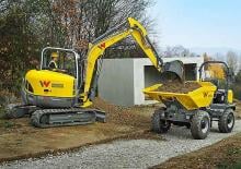 Minikoparki Wacker Neuson EZ53
