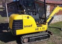 Minikoparki Imef HE 1.15