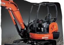 Minikoparki Kubota KX040-4