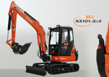 Minikoparki Kubota KX101-3α4